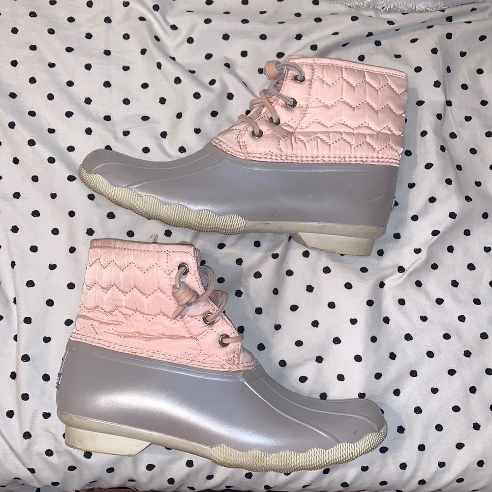 Sperry saltwater boot rain boot duck